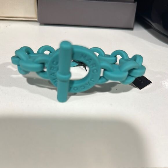 Chunky Teal Bracelet - Picture 1 of 8